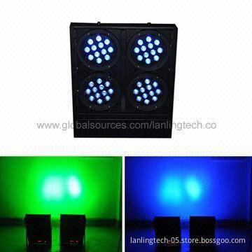 864 Pieces RGB 4 Viewer Spot Color Change LED Parcan, 110V to 220 to 250V Power Supply